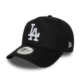 Czapka Los Angeles Dodgers, New Era, 9FORTY, Essential, A-frame, czarny