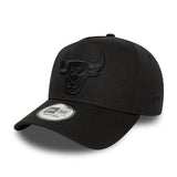 Czapka Chicago Bulls, New Era, 9FORTY A-Frame, czarna