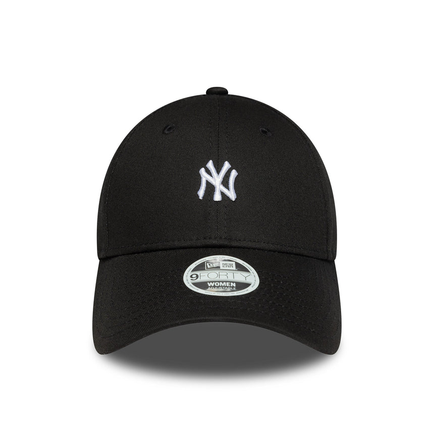 Czapka New York Yankees, z mini logo, New Era, 9FORTY, czarna