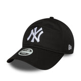 Czapka New York Yankees, New Era, 9TWENTY, damska, czarna