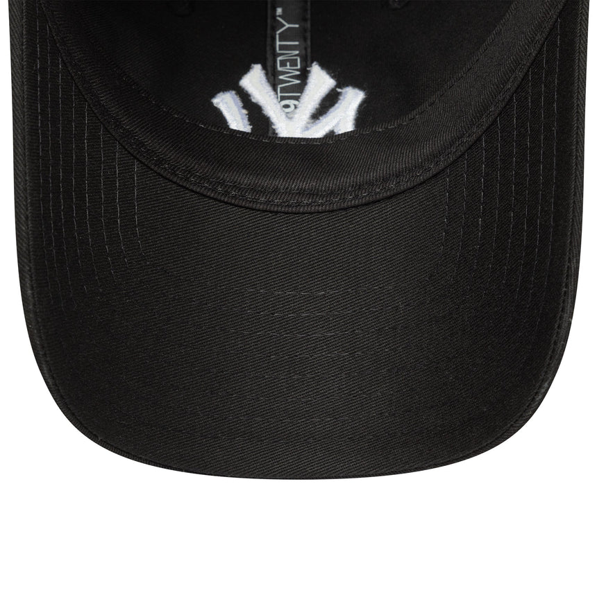 Czapka New York Yankees, New Era, 9TWENTY, damska, czarna