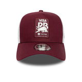 Czapka Visa RB, trucker, sezonowa, New Era, 9FORTY, bordowa
