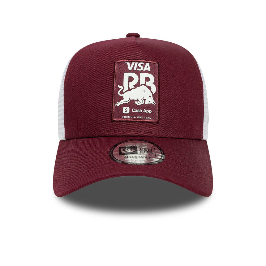 Czapka Visa RB, trucker, sezonowa, New Era, 9FORTY, bordowa