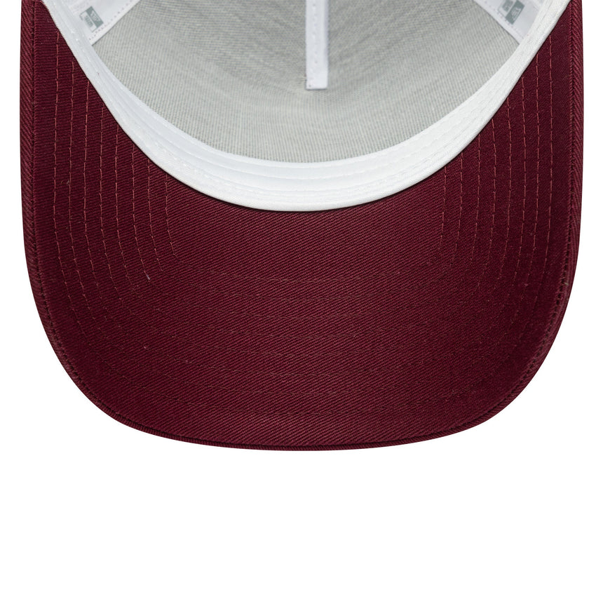 Czapka Visa RB, trucker, sezonowa, New Era, 9FORTY, bordowa