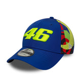 Czapka Valentio Rossi #46, VR46, fan, New Era, 9FORTY, wielobarwna