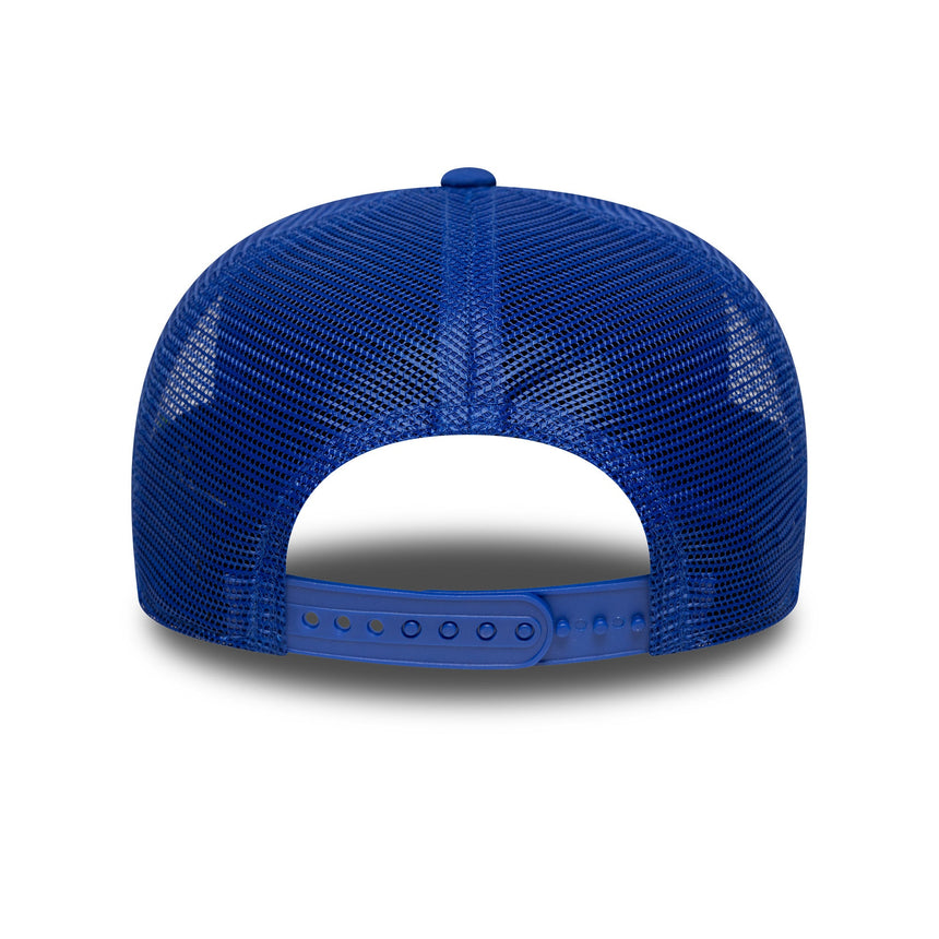 Valentio Rossi #46 czapka trucker, VR46, New Era, 9SEVENTY, niebieska