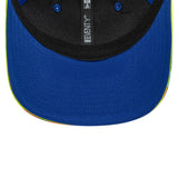 Valentio Rossi #46 czapka trucker, VR46, New Era, 9SEVENTY, niebieska