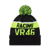 czapka beanie Valentino Rossi #46, VR46, znak słowny, New Era, wielobarwna