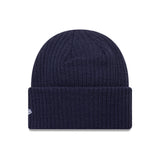 Czapka beanie New York Yenkees, szeroki ściągacz, New Era, niebieska