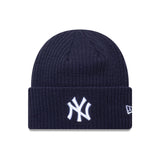 Czapka beanie New York Yenkees, szeroki ściągacz, New Era, niebieska