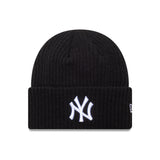 Czapka beanie New York Yankees, z szerokim ściągaczem, New Era, czarna