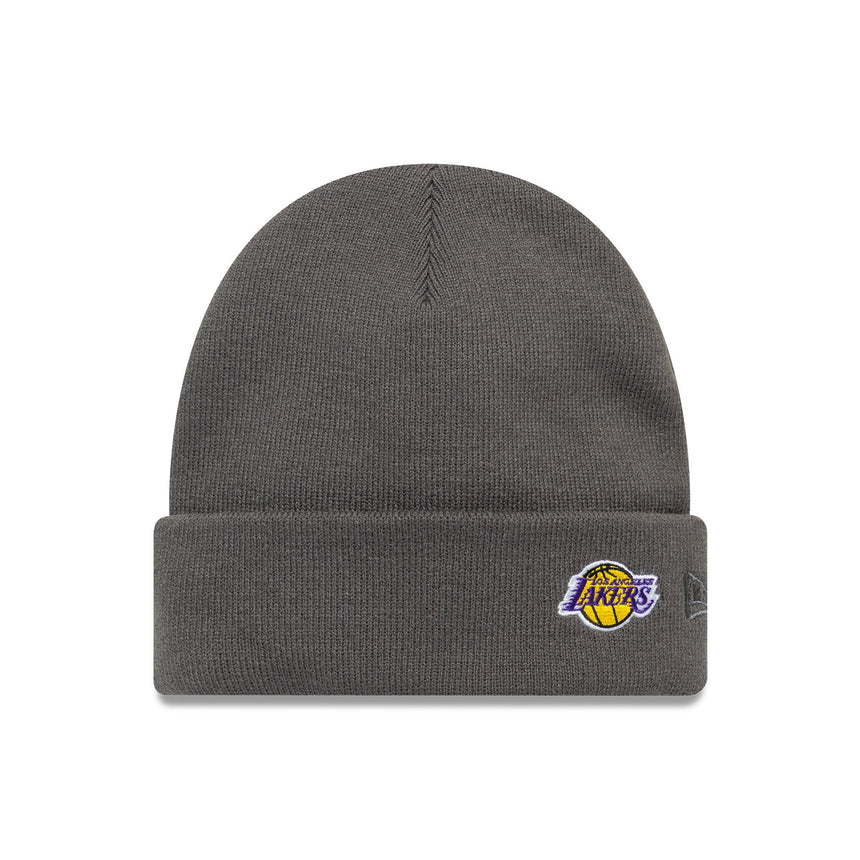 Los Angeles Lakers, czapka beanie, New Era, szara