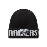 czapka Las Vegas Raiders z logotypem, New Era, czarna