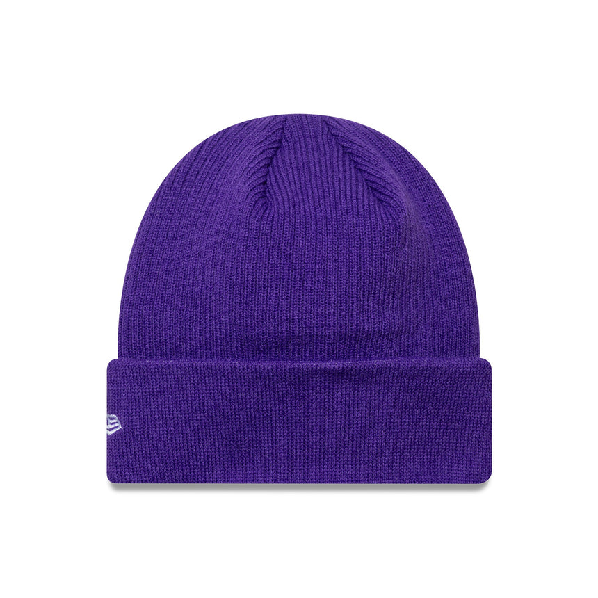 Czapka beanie Minnesota Vikings, logotyp słowny, fioletowy