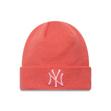 Czapka beanie New York Yankees, New Era, różowy