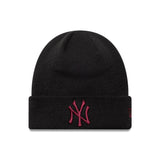 Czapka beanie New York Yankees, niezbędny element ligi, New Era, czarny
