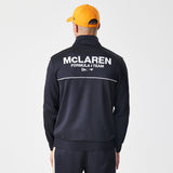 Sweter McLaren, z pełnym zamkiem błyskawicznym, New Era, czarny