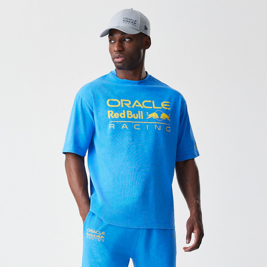 Koszulka Red Bull Racing oversize, New Era, niebieska