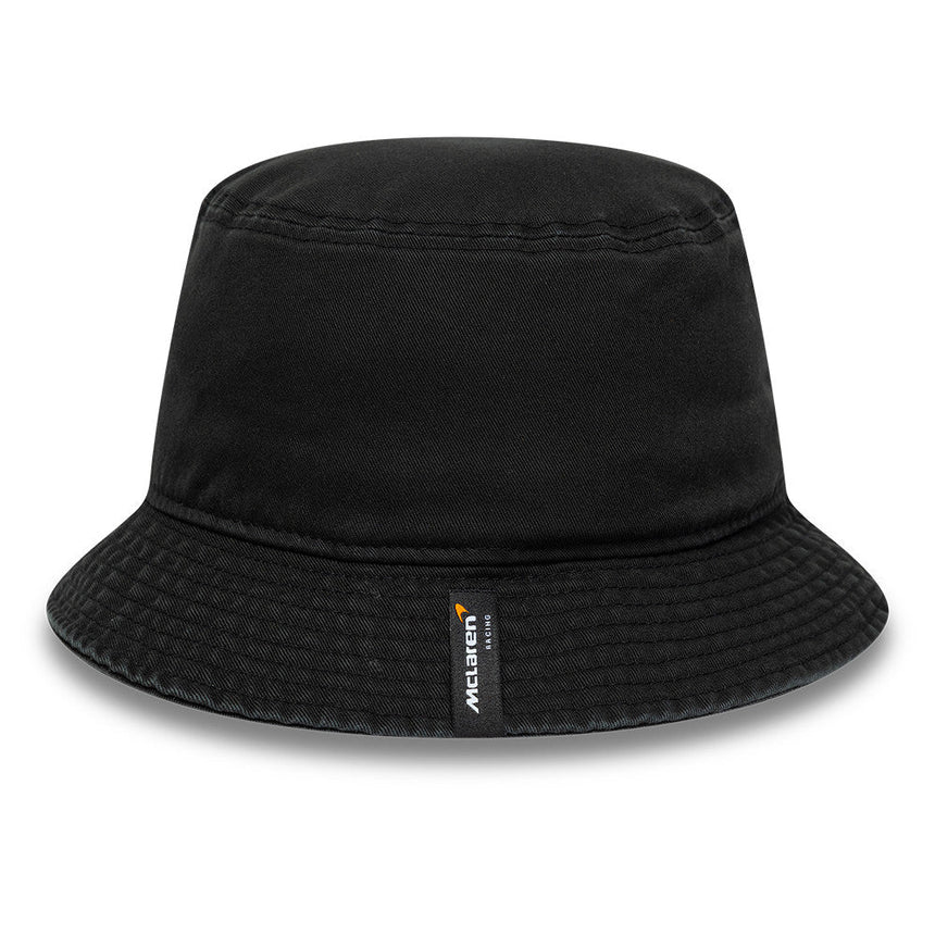 McLaren x Reiss czapka bucket, zwężana, New Era, czarna