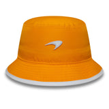 McLaren x Reiss czapka bucket, sezonowa, zwężana, New Era, 9FORTY, pomarańczowy