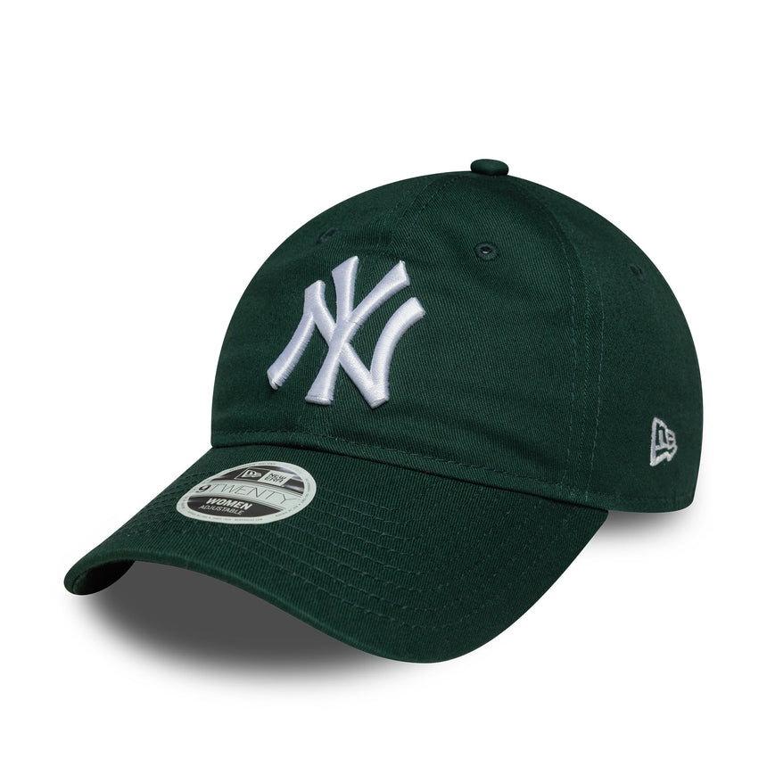Czapka New York Yankees, Cap Women ESS 9TWENTY, New Era, 9TWENTY, zielona, zielona