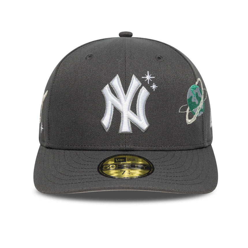 Czapka New York Yankees, PLANET ICON, 59FIFTY, PC, kamuflaż, czarny