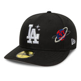 Czapka Los Angeles Dodgers, PLANET ICON, New Era, 59FIFTY, PC, czarna