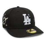 Czapka Los Angeles Dodgers, PLANET ICON, New Era, 59FIFTY, PC, czarna