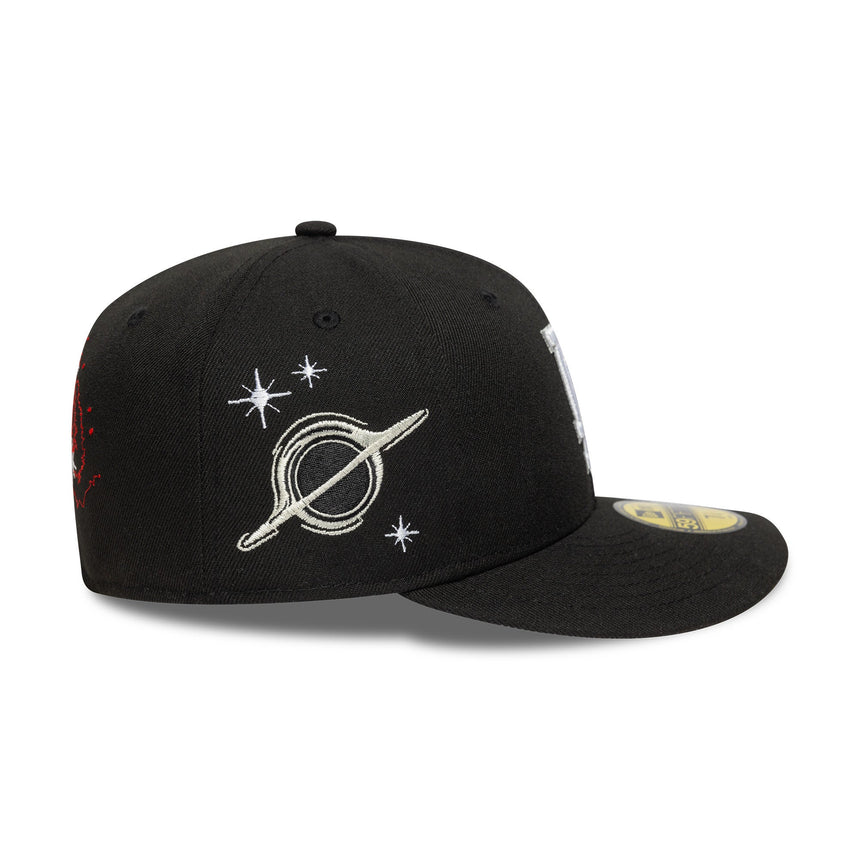 Czapka Los Angeles Dodgers, PLANET ICON, New Era, 59FIFTY, PC, czarna