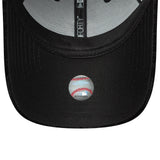Czapka New York Yankees, welur leopardowy, 9FORTY, dla kobiet, czarna
