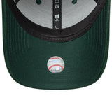 Czapka New York Yankees, dla kobiet, welur, 9FORTY, New Era, zielona