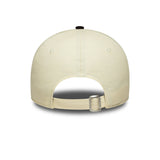 Czapka New York Yankees, sztuczny zamsz, New Era, 9FORTY, beżowo-czarna
