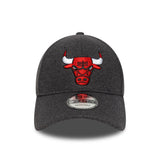 czapka Chicago Bulls, wełna meltonowa, 9FORTY, Chochago Bulls, szara, szara
