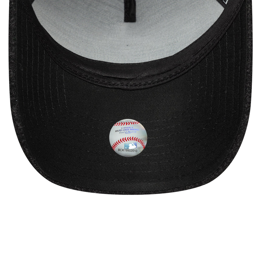czapka New York Yankees, Melton A-frame, New Era, 9FORTY, czarna