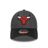 Czapka Chicago Bulls, SIDE PATCH, New Era, 9FORTY, szara, szara