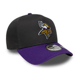 czapka Minnesota Vikings, A-Frame, New Era, szara