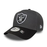 Czapka Las Vegas Raiders, nieskazitelny pin, New Era, czarny