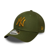 Czapka New York Yankees, naszywka WS, New Era, 9FORTY, naszywka, zielona