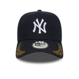 czapka New York Yankees, TONAL ICON, A-frame, New Era, 9FORTY, niebieska