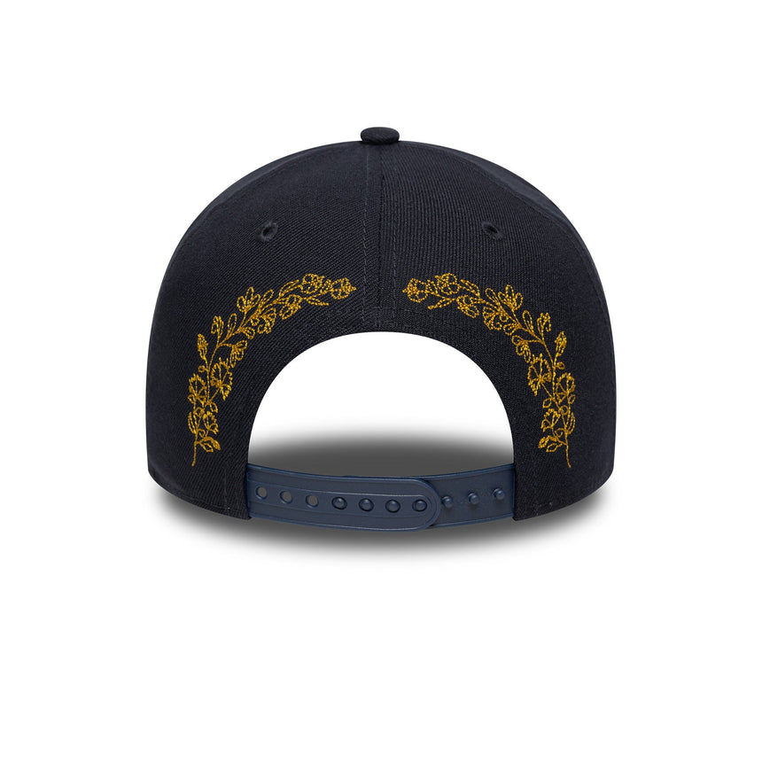 czapka New York Yankees, TONAL ICON, A-frame, New Era, 9FORTY, niebieska