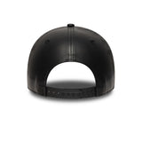 Czapka Chicago Bulls, PU MC, New Era, 9FORTY, jednolita, czarna