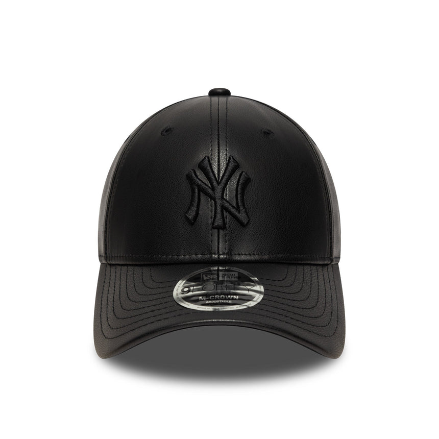 Czapka New York Yankees, klasyczny pin, New Era, 9FORTY, czarna