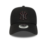 Czapka New York Yankees, pin w konturze, New Era, 9FORTY, czarny