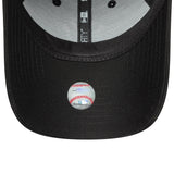 Czapka New York Yankees, metaliczny logo, 9FORTY, czarny