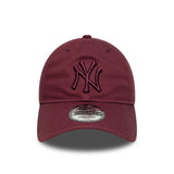czapka New York Yankees, niezbędny element ligi, New Era, 9TWENTY, czerwony