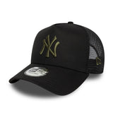 Czapka trucker New York Yankees, niezbędny element ligi, RIG, czarna