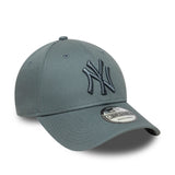 czapka New York Yankees, pin niezbędny w lidze, New Era, 9FORTY, kamuflaż, szary