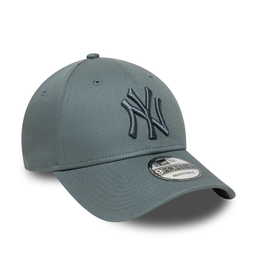 czapka New York Yankees, pin niezbędny w lidze, New Era, 9FORTY, kamuflaż, szary