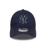 Czapka New York Yankees, niezbędnik ligowy, New Era, 9TWENTY, niebieska