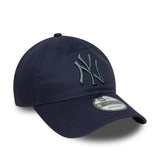 Czapka New York Yankees, niezbędnik ligowy, New Era, 9TWENTY, niebieska
